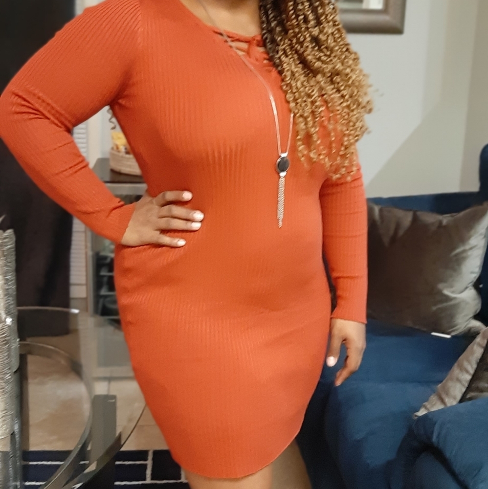 Cross My Heart sweater dress